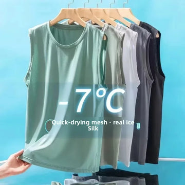 Men's Ice Silk Mesh Vest
