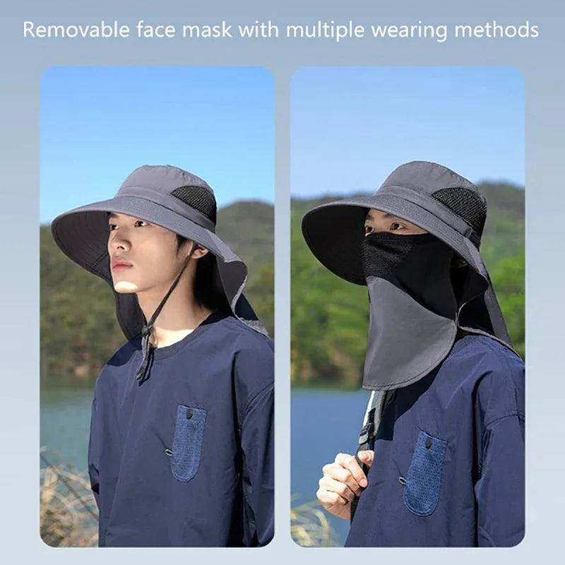 UPF 50+ Full Coverage Outdoor Sun Hat